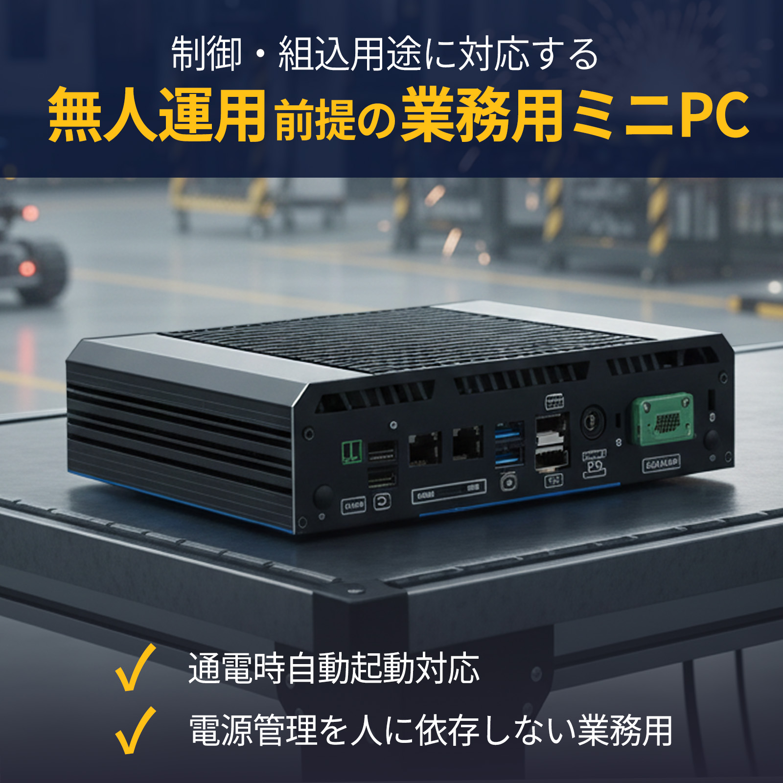 S3+ S3-P デュアルLAN COMポート搭載 産業用ミニPC Skynew