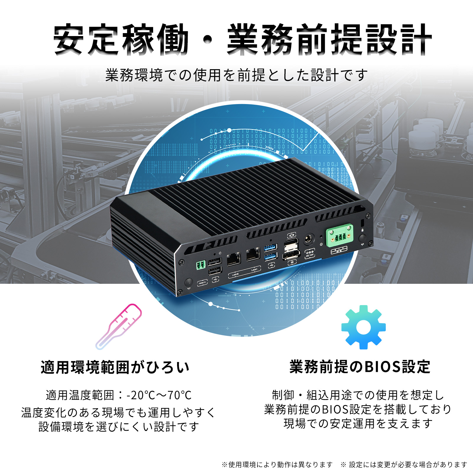 S3+ S3-P BIOS WOL RTC WDT対応 ファンレスPC Skynew