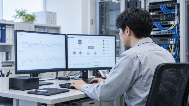 IT・社内システムの用途イメージ（AI生成）